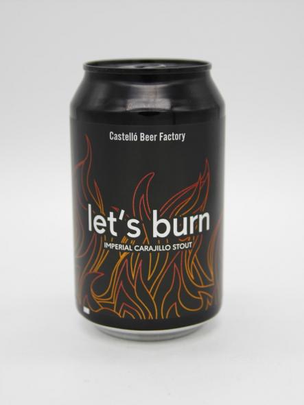 CASTELLÓ BEER FACTORY - LET'S BURN 33cl - La Black Flag